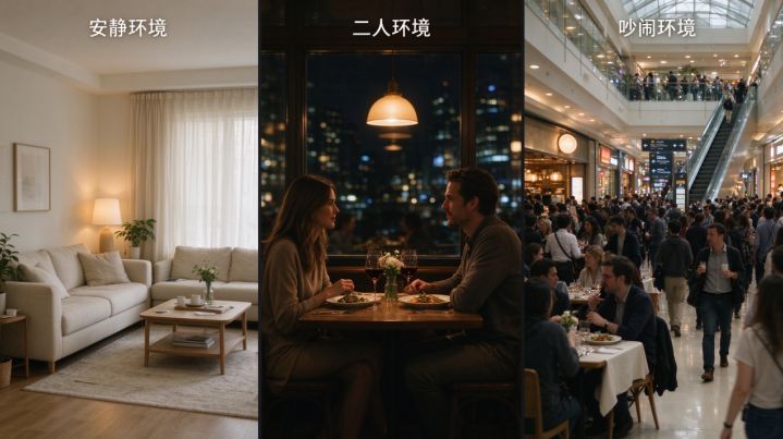 嘈杂餐厅听不清对话?听医生助听器鲸航系列分层降噪提升人声清晰度